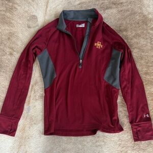 Under Armour Iowa State Quarter-Zip Pullover